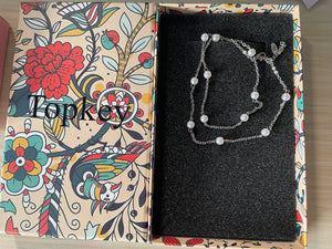 Topkey  Imitation Pearls Bracelet with gift Box