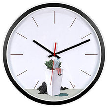 Load image into Gallery viewer, Topkey 12 Inch Wall Clock Silent Non-ticking Modern Round Wall Clocks for Living Room Kitchen Bedroom Home Office (Battery Not Included) Arabic Numerals