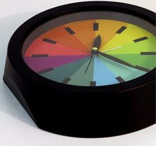 Load image into Gallery viewer, Topkey Alarm Clock 7 Inch Bedside Silent Cute Rainbow Desk Clock for Kids Boys Girls (Round)