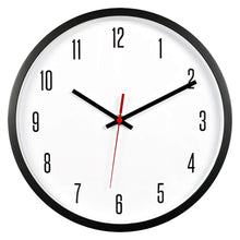 Load image into Gallery viewer, Topkey 12 Inch Wall Clock Silent Non-ticking Modern Round Wall Clocks for Living Room Kitchen Bedroom Home Office (Battery Not Included) Arabic Numerals