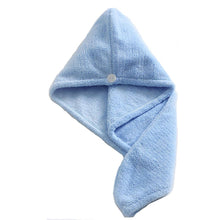 Load image into Gallery viewer, Topkey Microfiber Hair Turban Towel Wrap Super Absorbent Hair Towel for Kids and Adults