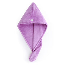 Load image into Gallery viewer, Topkey Microfiber Hair Turban Towel Wrap Super Absorbent Hair Towel for Kids and Adults