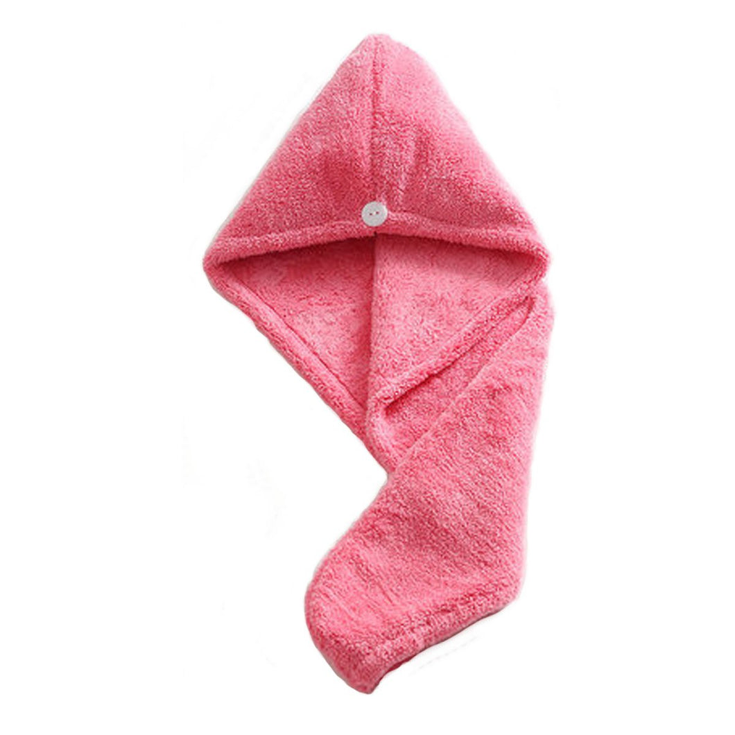 Topkey Microfiber Hair Turban Towel Wrap Super Absorbent Hair Towel for Kids and Adults