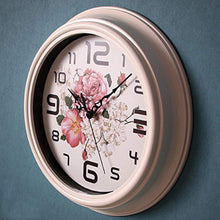 Load image into Gallery viewer, Topkey 12 Inch Wall Clock Silent Non-ticking Vintage Wall Clocks for Living Room Kitchen Bedroom Home Office (Battery Not Included) - White
