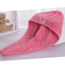 Load image into Gallery viewer, Topkey Microfiber Hair Turban Towel Wrap Super Absorbent Hair Towel for Kids and Adults